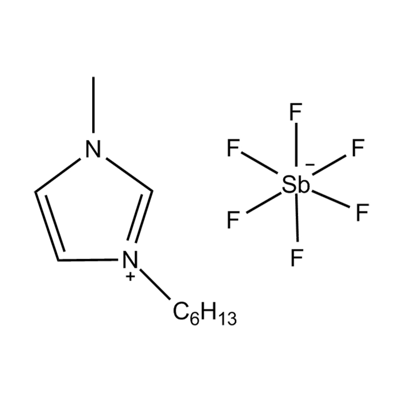 1-hexyl-3-methylimidazolium hexafluoranantimonate