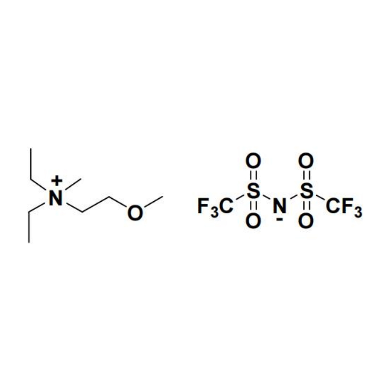 N (2-methoxyethyl) -n-methyl-n ، n-diethyl-n-ammonium bis (trifluoromethylsulfonyl) imide